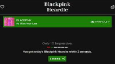 Blackpink Heardle
