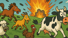 Crazy Cow 3D