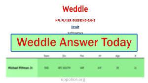 What to know about Weddle, the NFL Wordle game